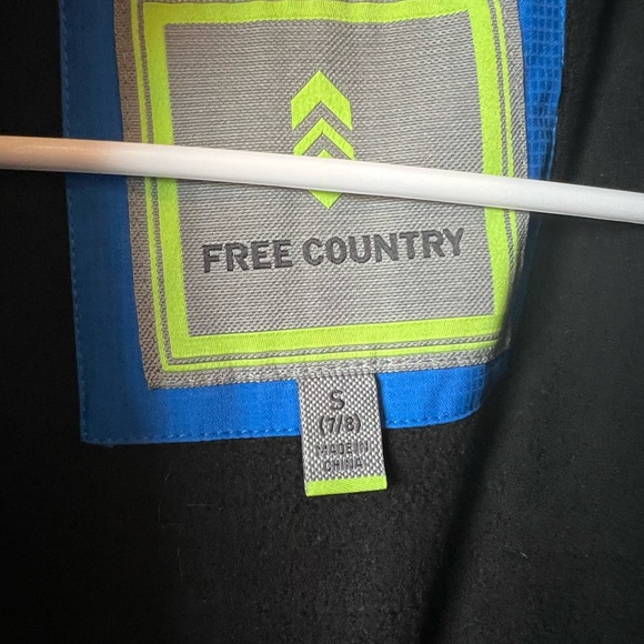 Free Country Boy's Blue Extreme Performance Jacket - S (7/8) - Picture 2 of 3